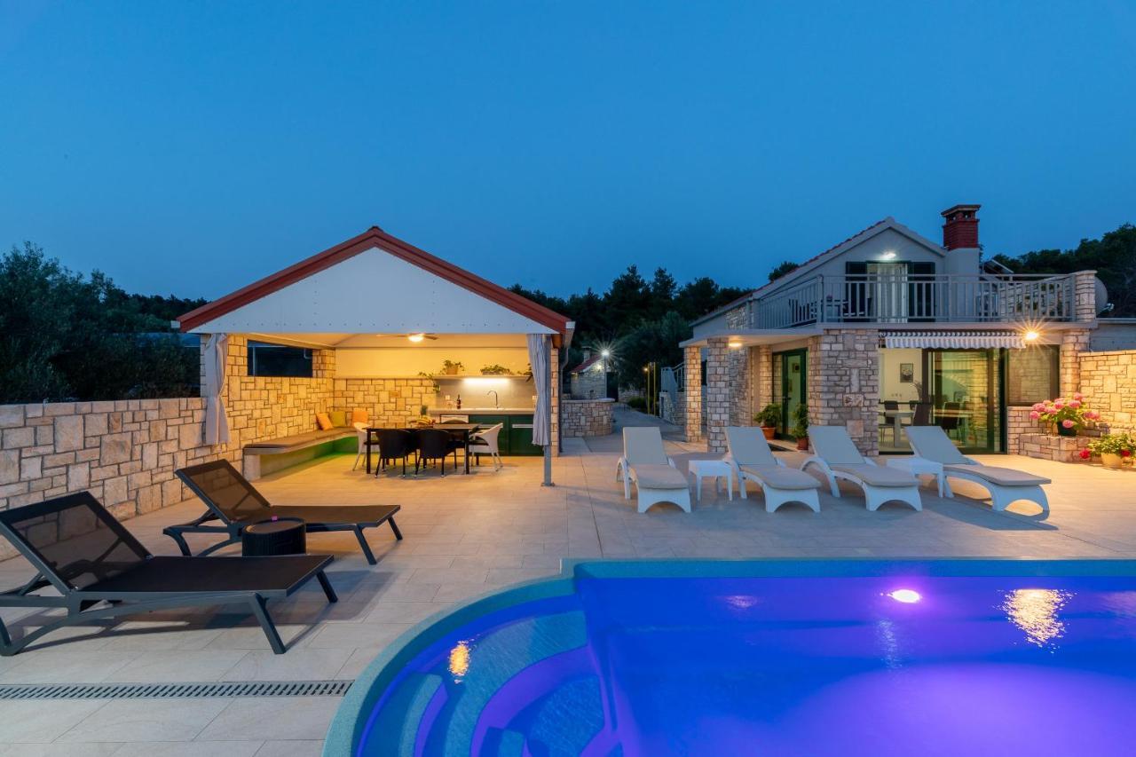 Villa Barbara - Olive Paradise, With Chlorine-Free Pool Vela Luka Exterior foto