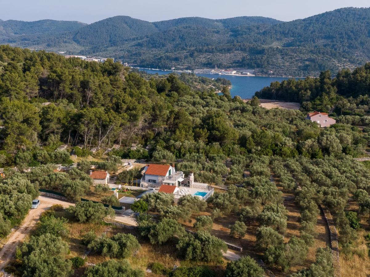 Villa Barbara - Olive Paradise, With Chlorine-Free Pool Vela Luka Exterior foto