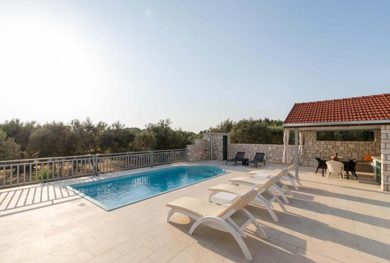 Villa Barbara - Olive Paradise, With Chlorine-Free Pool Vela Luka Exterior foto