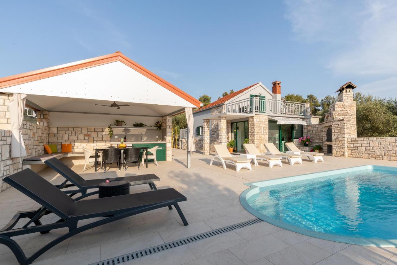 Villa Barbara - Olive Paradise, With Chlorine-Free Pool Vela Luka Exterior foto